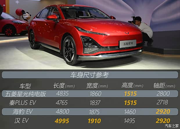 10万元中型车？车展体验五菱星光纯电版(图2)