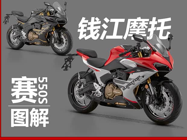 售价3万内 高颜值中排摩托 钱江 赛550S(图1)