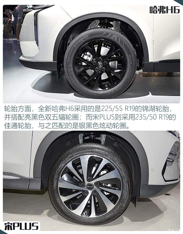 换新一代再迎战 全新哈弗H6对比宋PLUS(图6)