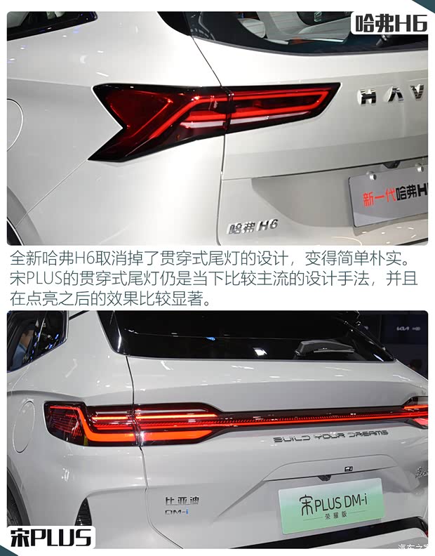 换新一代再迎战 全新哈弗H6对比宋PLUS(图8)