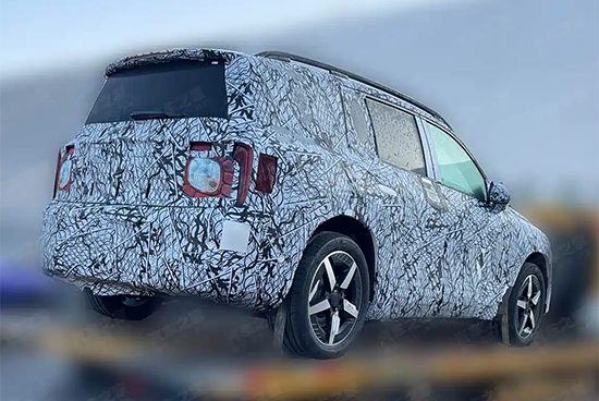 或将引入国产 全新奔驰GLB国内谍照曝光(图3)