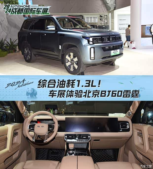 综合油耗1.3L 车展体验北京BJ60雷霆(图1)