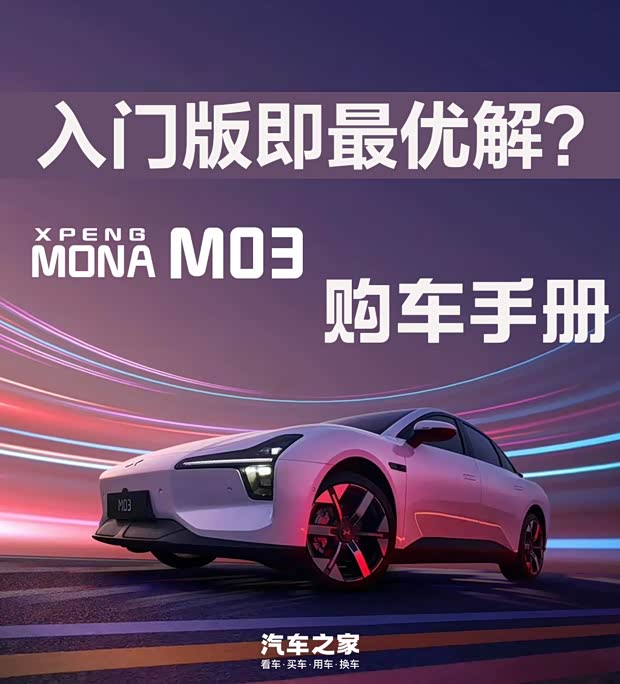 入门版即最优解？ MONA M03购车手册(图1)