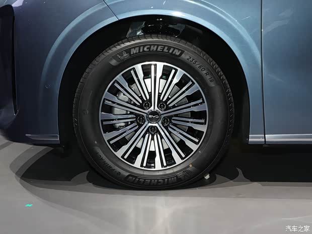 品牌首款中大型MPV 车展实拍比亚迪夏(图9)