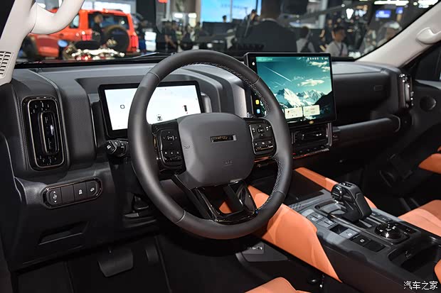 远方的硬派玩家 车展体验全新哈弗H9(图10)