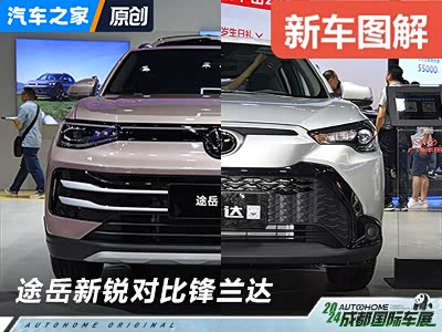 丰田又要颤抖了 途岳新锐对比锋兰达 - 领驭达新车资讯站