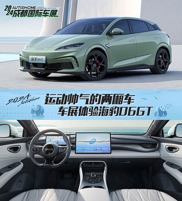 运动帅气的两厢车 车展体验海豹06GT(图1)