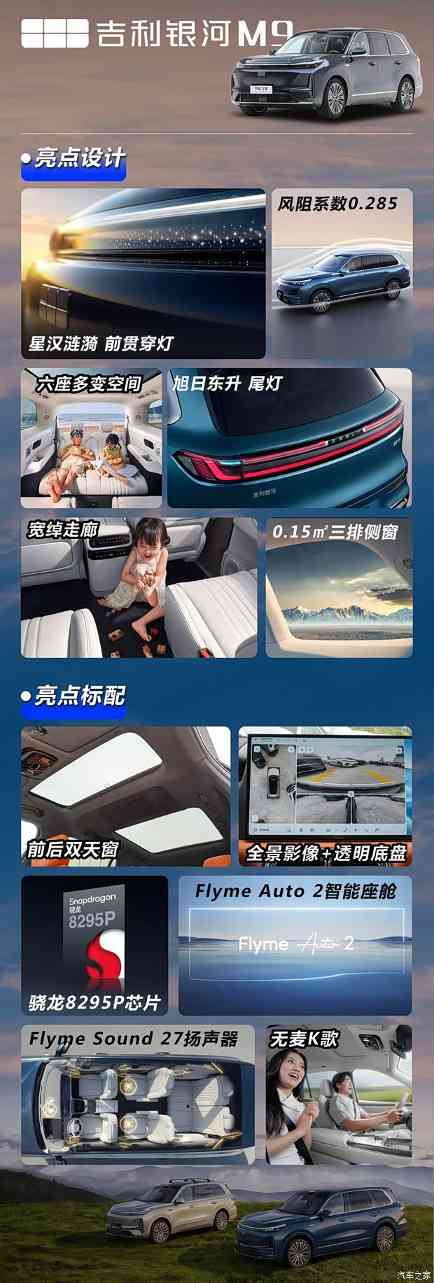17万+买品牌旗舰大六座SUV？还插混！来看银河M9怎么选吧(图2)
