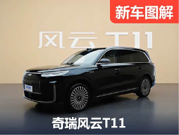 来自芜湖的增程旗舰 静态体验奇瑞风云T11 - 领驭达新车资讯站