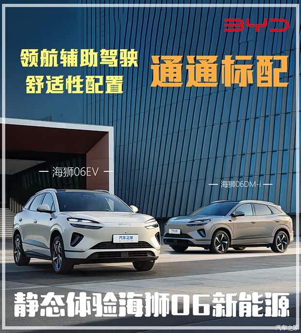 领航辅助驾驶 舒适性配置通通标配 静态体验海狮06新能源(图1)