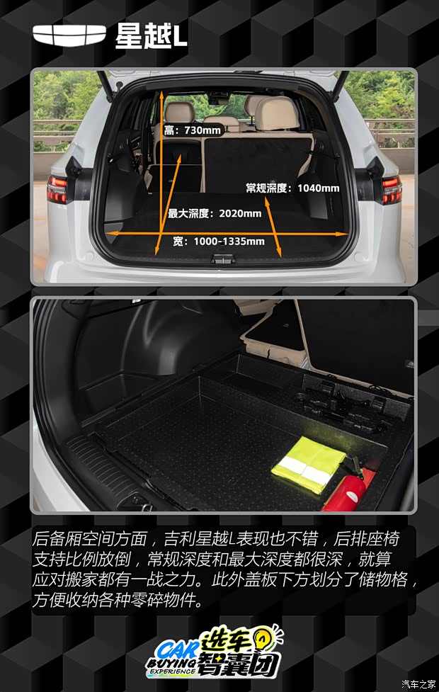 卖得好等于真有硬实力?吉利星越L选买推荐!(图5) 卖得好等于真有硬实力?吉利星越L选买推荐!(图5)