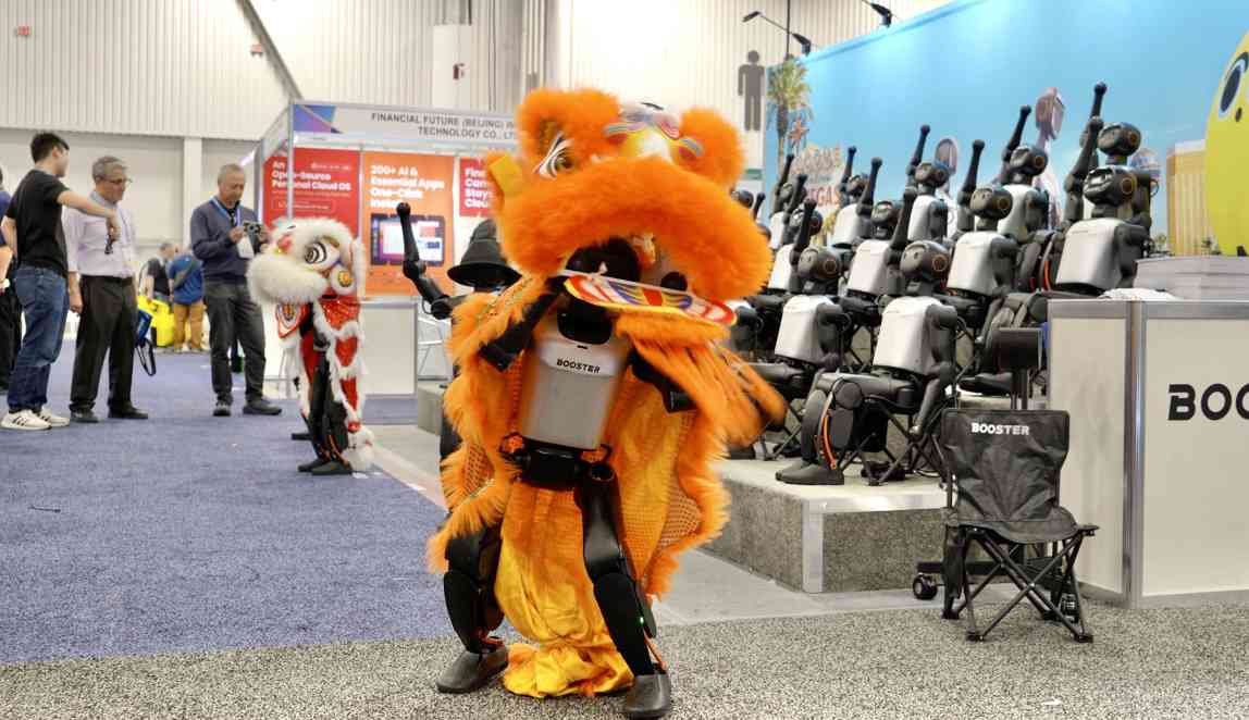 在CES，加速进化的机器人被“抢购一空”(图1)