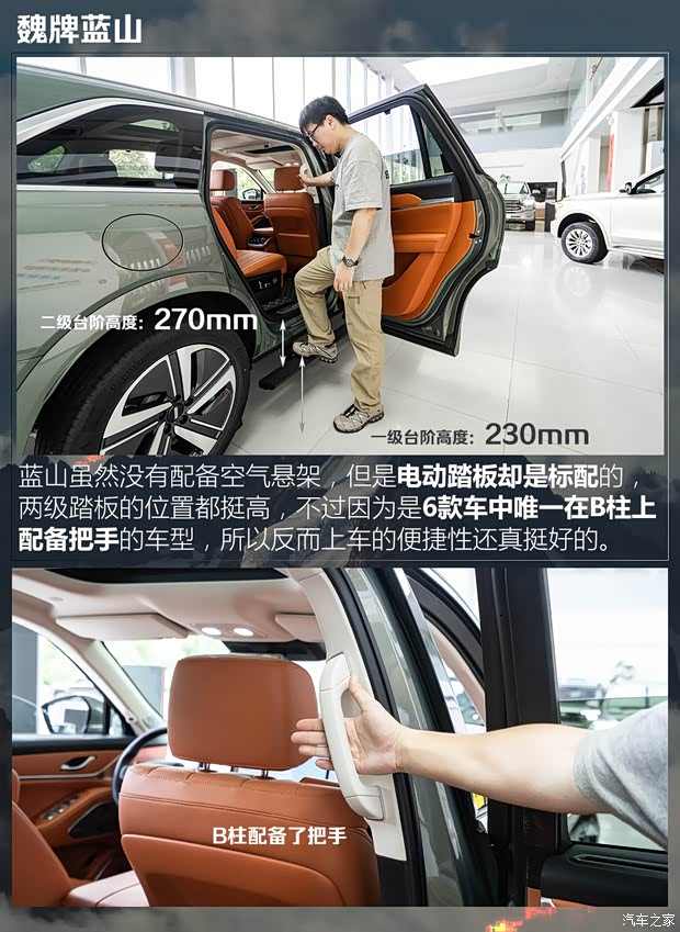 6款热门中/大型SUV大横评补充篇：谁的第三排进出更方便？(图7)