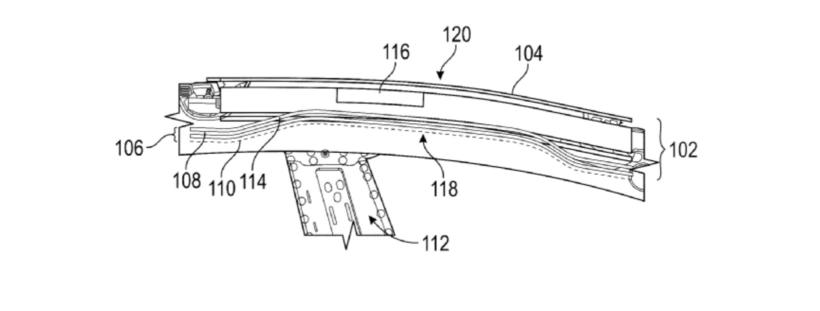 特斯拉申请新专利，拟将星链卫星天线集成至车辆内部(图2)