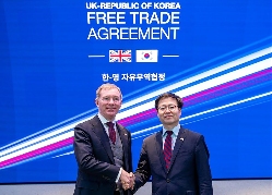 韩国与英国签署升级版自贸协定 放宽汽车出口规则 - 领驭达新车资讯站