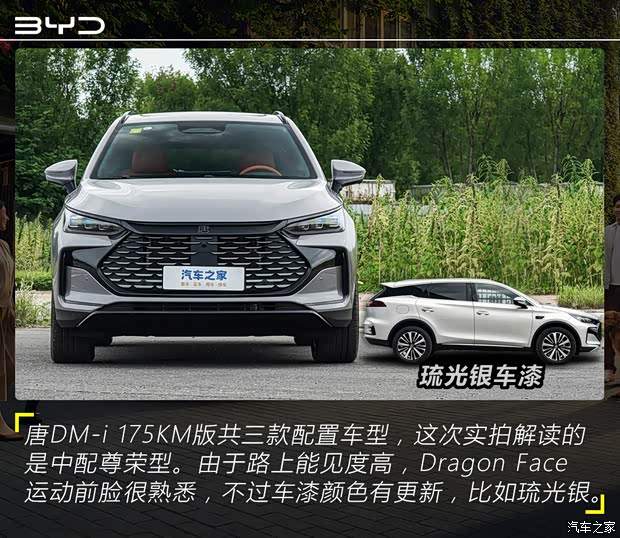 不只是提升纯电续航里程 实拍比亚迪唐DM-i 175KM版(图3)