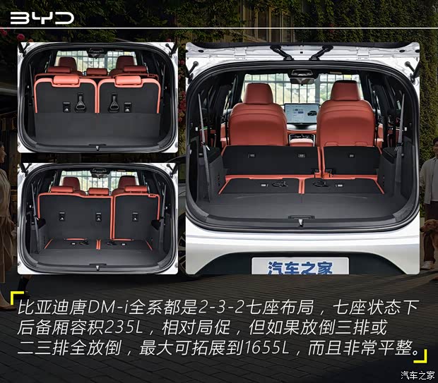 不只是提升纯电续航里程 实拍比亚迪唐DM-i 175KM版(图19)