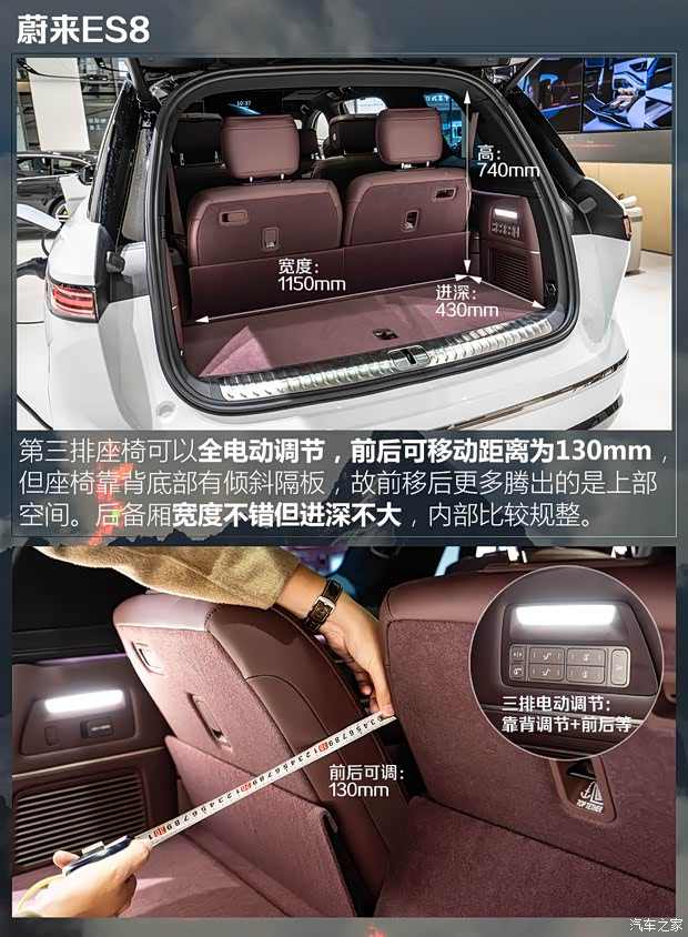 全是“大”新车！四款新上市大型SUV满载后备厢空间对比(图4)