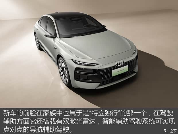 新能源和传统燃油车的碰撞 一汽奥迪新车实拍(图4)