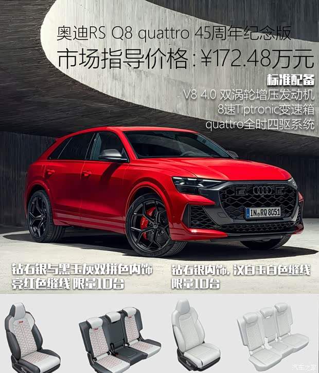 45载赛事耕耘 打造历史最强RS车型！奥迪RS双车配置解析(图3)