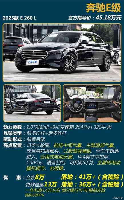 35万能落地？ 宝马5系、奔驰E级、奥迪A6L开年优惠多少？(图5)
