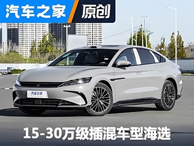 还是混动没有里程焦虑 15-30万级插混