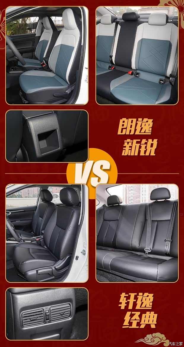 只卖6W多！你还觉得它过时吗？朗逸 新锐VS轩逸 经典(图4)