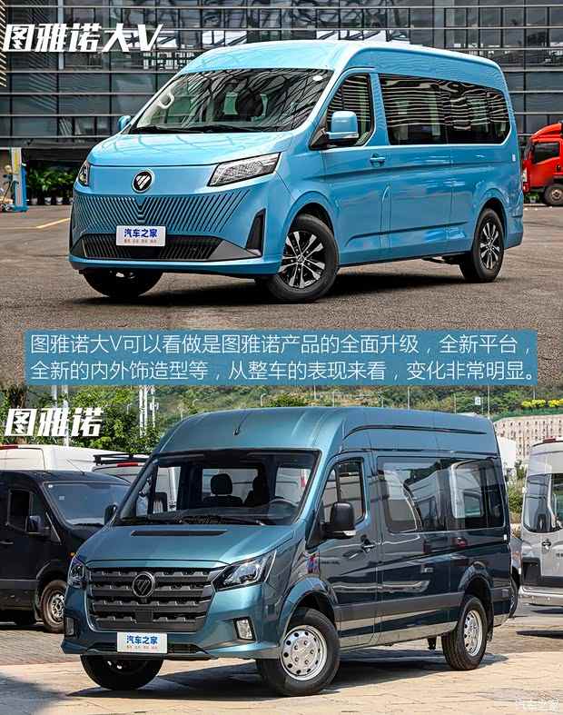 油电同行 实拍福田图雅诺大V PRO(图3)