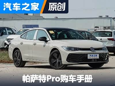 首推380TSI龙尊版 帕萨特Pro购车