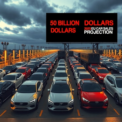 美国关税利刃高悬：2025年欧洲主流车企或折损超60亿美元(图1)