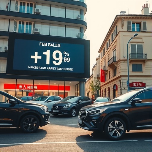 2月欧洲车市：新车销量上涨1.9%；中国