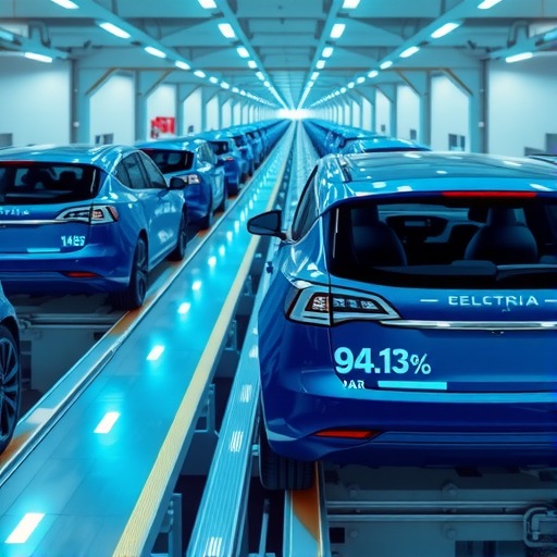 深蓝汽车第一百万台电驱下线 新一代电驱效率94.13% - 领驭达新车资讯站