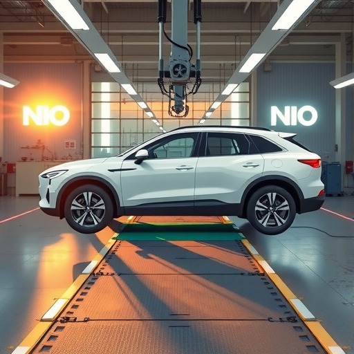 蔚来全新ES8第9万台新车交付