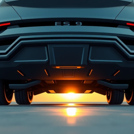 蔚来ES9官图发布 将于4月9正式亮相 大型旗舰SUV/配天行全主动悬(图1)