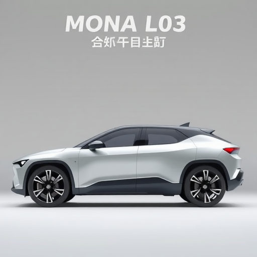 小鹏MONA L03申报图 紧凑型纯电轿跑SUV 轴距2米85 - 领驭达新车资讯站