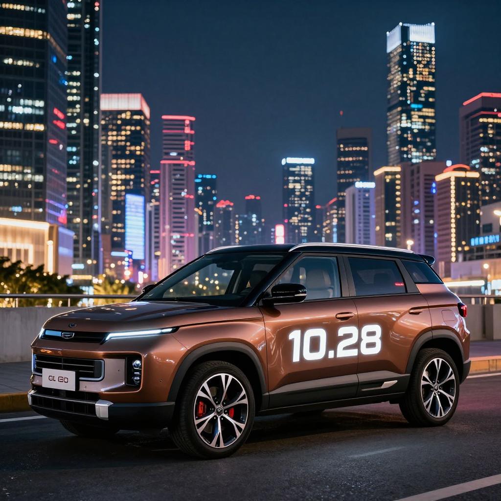 吉利ICON巧克力新车型将于10月28日上市 新增车(图9)