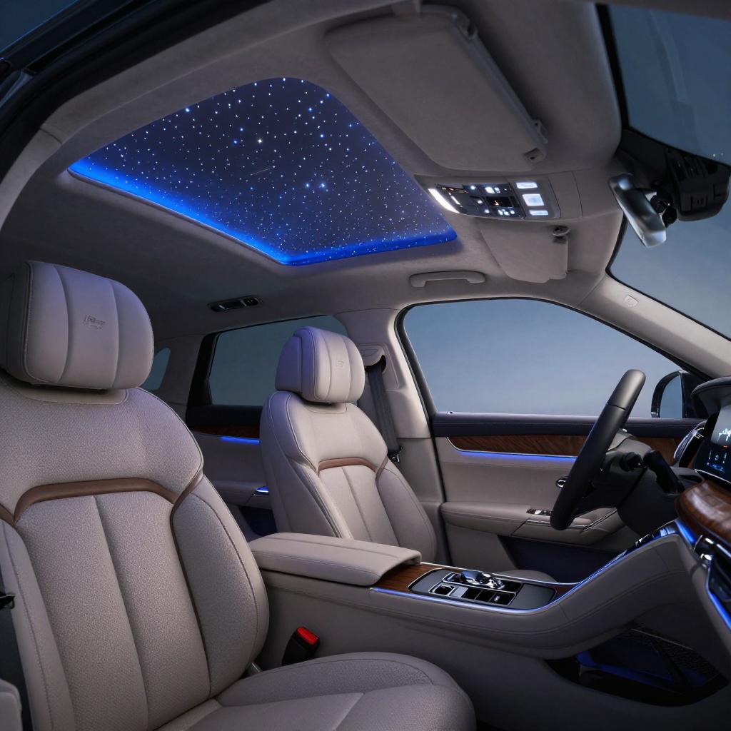 小鹏X9增程版内饰官图发布 搭载穹顶星轨氛围灯(图7) 小鹏X9增程版内饰官图发布 搭载穹顶星轨氛围灯(图7)