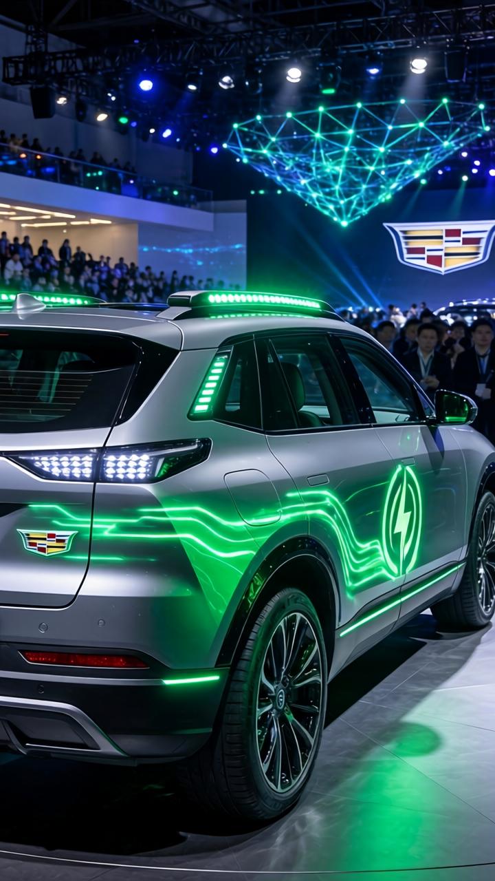 凯迪拉克全新纯电SUV“凯威德”将于4月22日上市(图1)