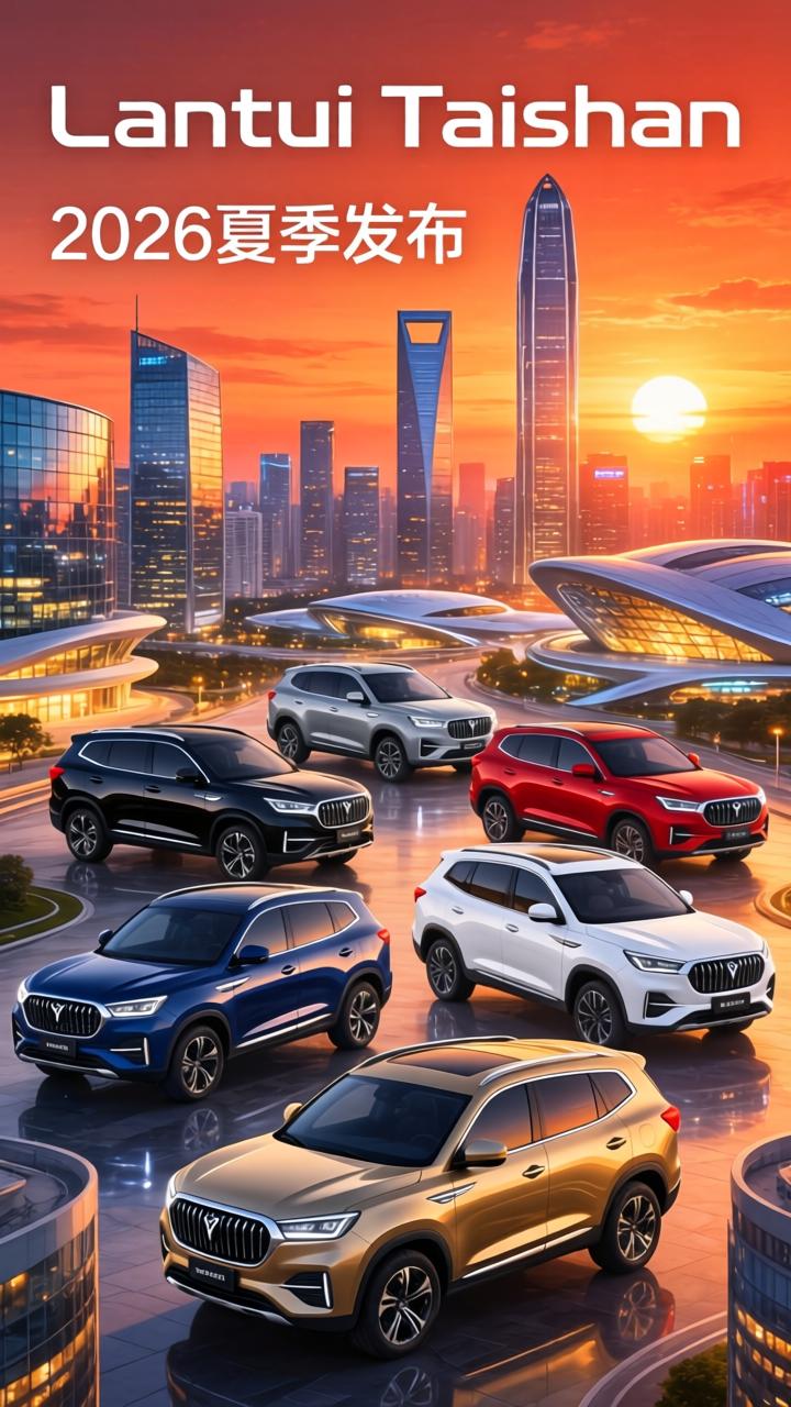 岚图泰山X8六款车色公布 预计26年上半年上市(图1)