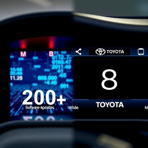 比亚迪去年推送200次车机软件更新，丰田8次更新几乎可忽略不计(图1)