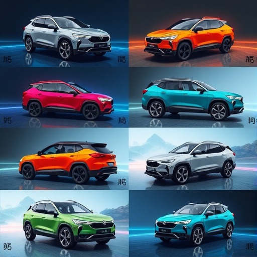 北京现代纯电SUV“EO羿欧”7款外观配