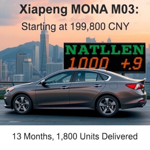 售11.98万起 小鹏MONA M03上