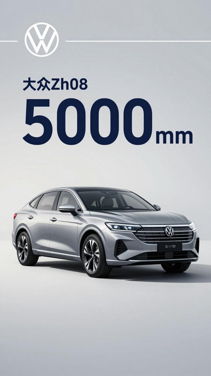 大众与众08官图发布 车长5000mm 大五座布局(图5)
