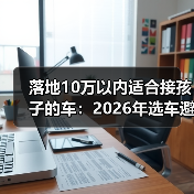 落地10万以内适合接孩子的车：2026年选车避坑清单+真实案 - 智穹界新车资讯站