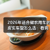 2026年适合做农用车的皮实车型怎么选：看完少走3年弯路(图2)