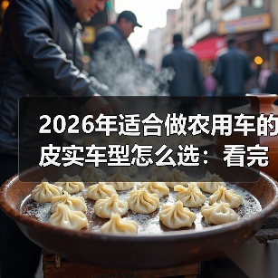 2026年适合做农用车的皮实车型怎么选：看完少走3年弯路(图3)