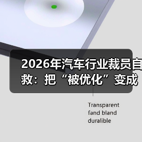 2026年汽车行业裁员自救：把“被优化”变成下一份Offer的筹码(图4)