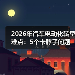 2026年汽车电动化转型难点：5个卡脖子问题与破局路线图(图4)