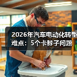 2026年汽车电动化转型难点：5个卡脖子