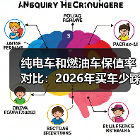 纯电车和燃油车保值率对比：2026年买车少踩坑的真实账本(图3)